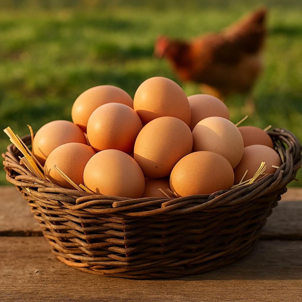como saber que son huevos camperos
