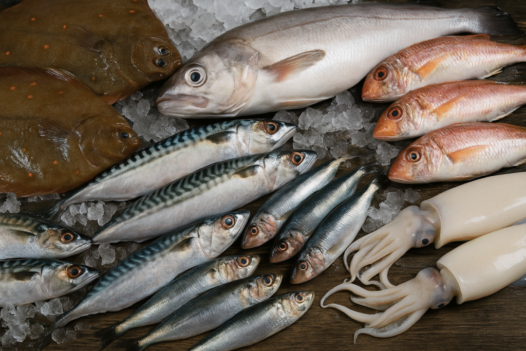 pescados en primavera